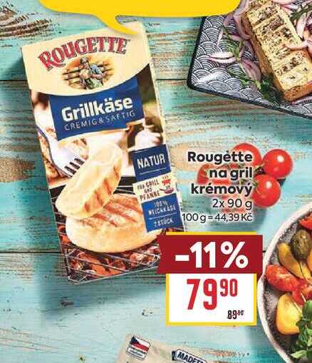 Rougette na gril krémový 2x 90 g