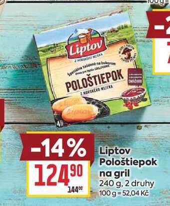 Liptov Pološtiepok na gril 240 g