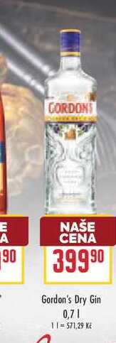 Gordon's Dry Gin 0,7l