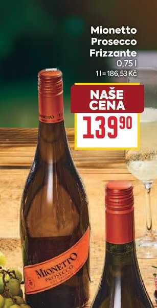 Mionetto Prosecco Frizzante 0,75l