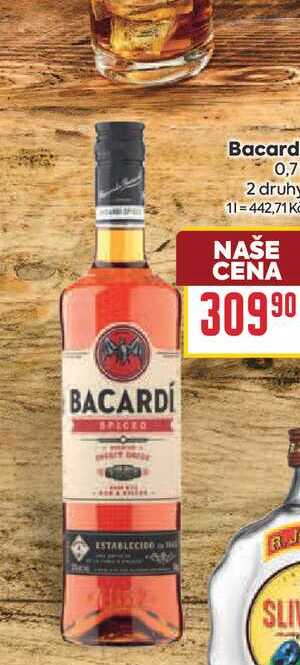 Bacardi 0,7l