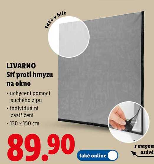 LIVARNO Síť proti hmyzu na okno