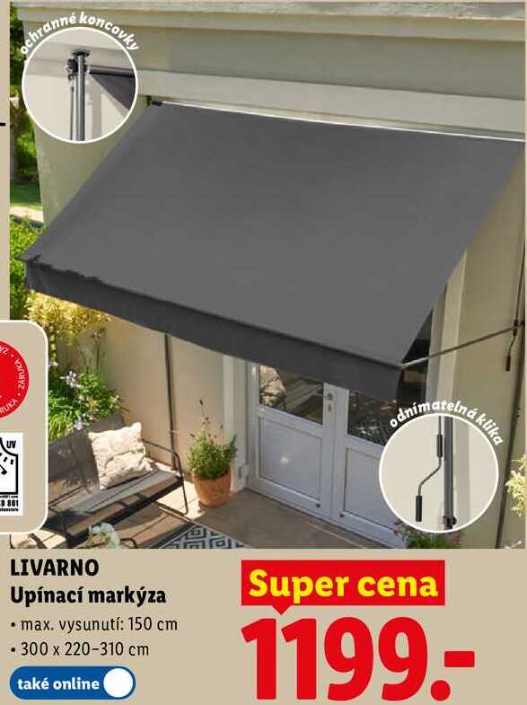 LIVARNO Upínací markýza 