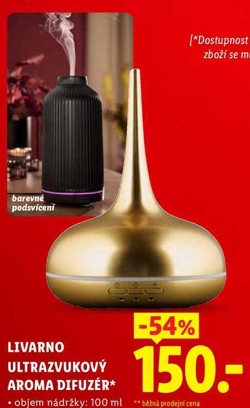 LIVARNO ULTRAZVUKOVÝ AROMA DIFUZÉR