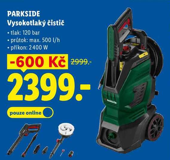 PARKSIDE Vysokotlaký čistič
