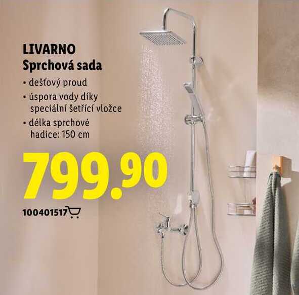 LIVARNO Sprchová sada
