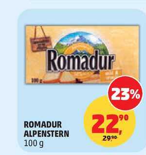 ROMADUR ALPENSTERN, 100 g