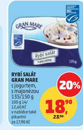 RYBÍ SALÁT GRAN MARE, 135 g