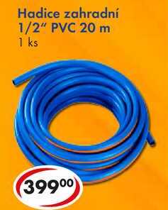Hadice zahradní 1/2" PVC 20 m