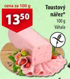 Toustový nářez, 100 g 