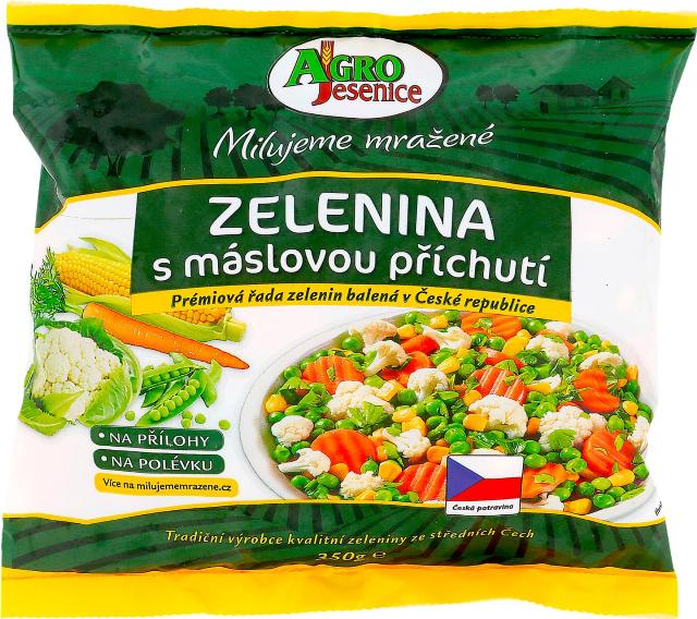 Agro Jesenice Zeleninová směs s máslovou příchutí