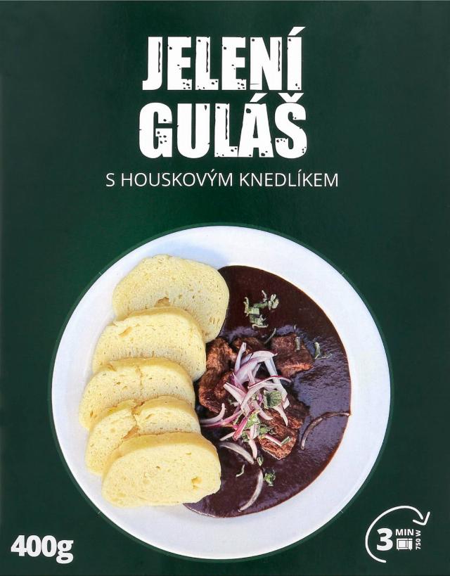 Hotové jídlo zvěřinové