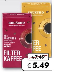 EDUSCHO FILTER RŮZNÉ DRUHY