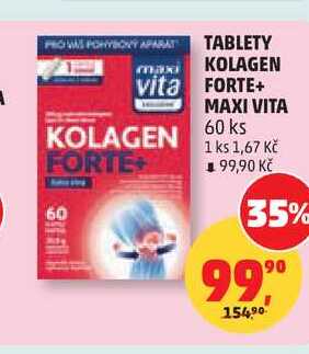 TABLETY KOLAGEN FORTE+ MAXI VITA, 60 ks