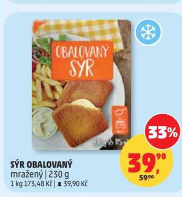 SÝR OBALOVANÝ, 230 g
