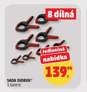 SADA SVOREK, 1 balení 