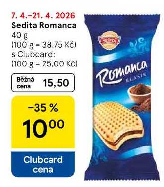 Sedita Romanca, 40 g 
