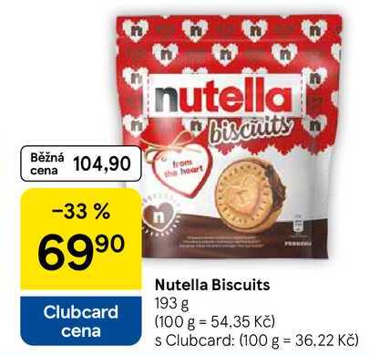 Nutella Biscuits, 193 g