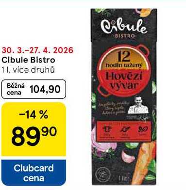 Cibule Bistro, 1 l, více druhů  