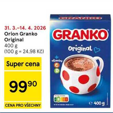 Orion Granko Original, 400 g  