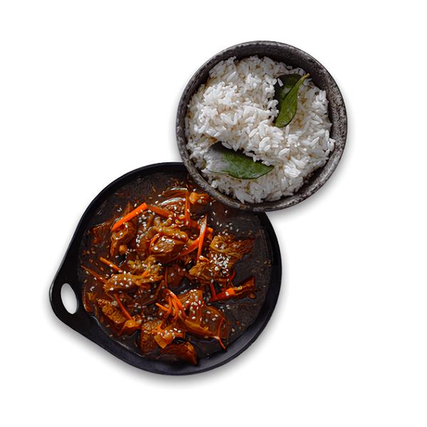 Authentic Asijské hovězí s jasmínovou rýží