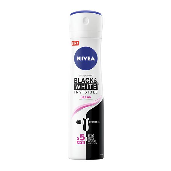 Nivea Invisible for Black & White Clear antiperspirant