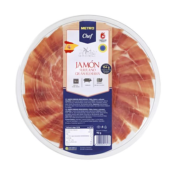 Metro Chef Jamón Serrano Gran Reserva plátky