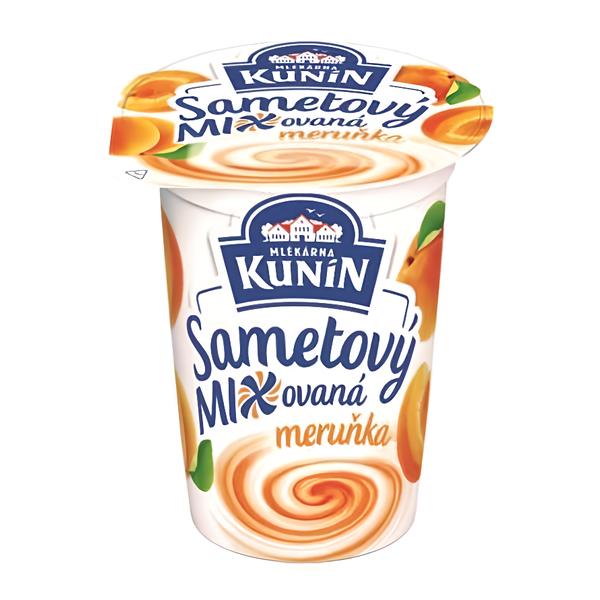 Mlékárna Kunín Sametový jogurt meruňka