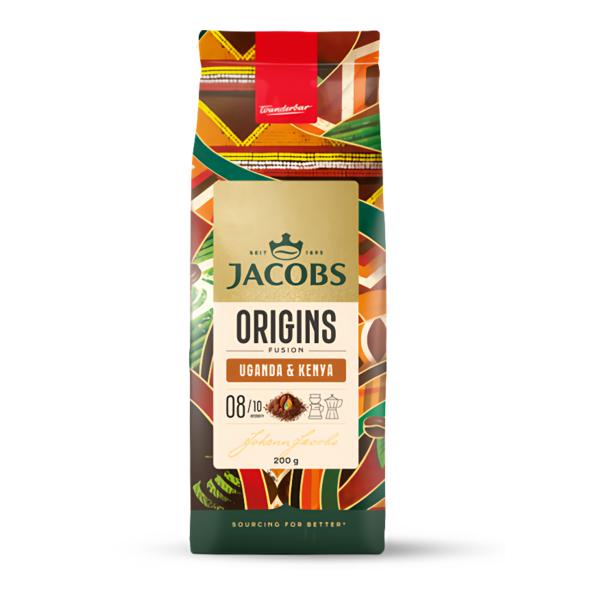 Jacobs Uganda/Keňa mletá káva