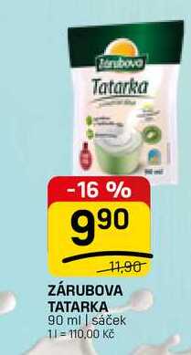 ZÁRUBOVA TATARKA 90 ml
