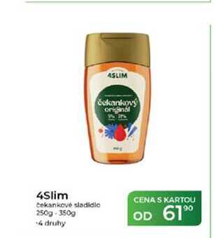 4Slim čekankové sladidlo 250g-350g