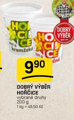 DOBRÝ VÝBĚR HOŘČICE vybrané druhy 200 g