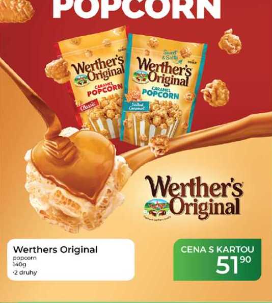 Werthers Original popcorn 140g