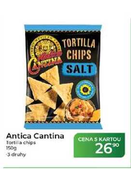Antica Cantina Tortilla chips 150g