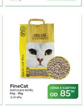 FineCat stelivo pro kočky 6kg 8kg
