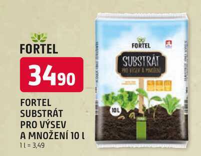 FORTEL SUBSTRÁT PRO VÝSEV A MNOŽENÍ 10 L 