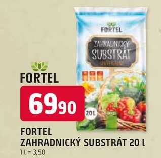 FORTEL ZAHRADNICKY SUBSTRAT 20L