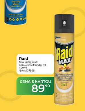 Raid Max Sprej proti lezoucímu hmyzu 400ml