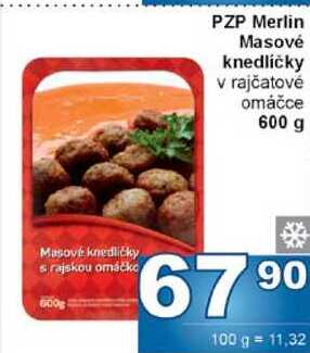PZP Merlin Masové knedličky v rajčatové omáčce 600 g