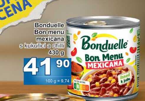 Bonduelle Bon menu mexicana s kukuřicí a chilli 430 g 