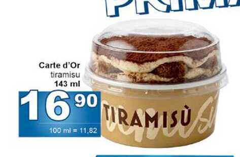 Carte d'Or tiramisu 143 ml