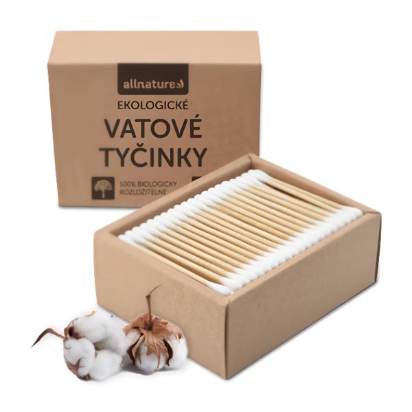 Allnature EKO vatové tyčinky