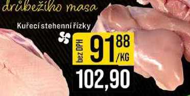 Kuřecí stehenní řízky 1kg
