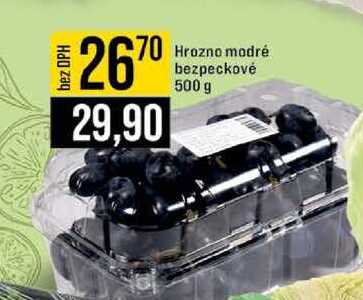 Hrozno modré bezpeckové 500 g 