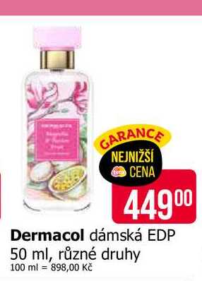 Dermacol dámská EDP 50 ml, různé druhy 
