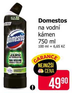 Domestos na vodní kámen 750 ml 