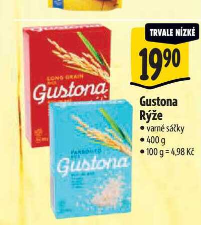   Gustona Rýže  varné sáčky  400 g  