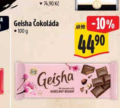   Geisha Čokoláda  100g 