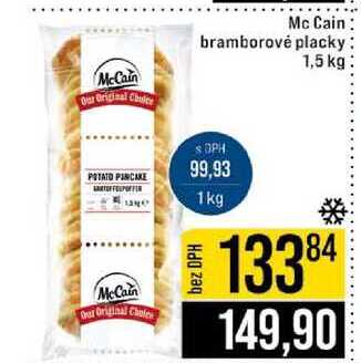 Mc Cain bramborové placky 1,5 kg