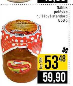 Náhlík polévka gulášová standard 650 g